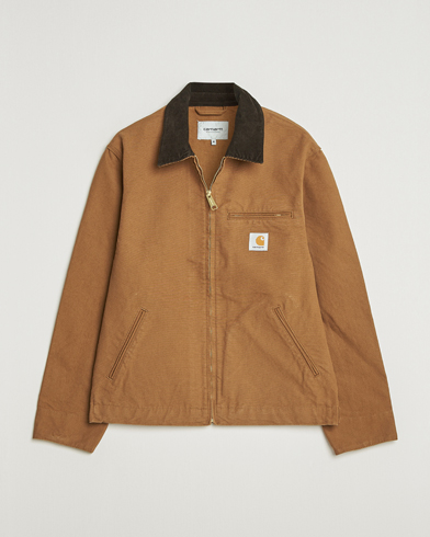 Carhartt WIP Detroit Jacket Dearborn Canvas Hamilton Brown at