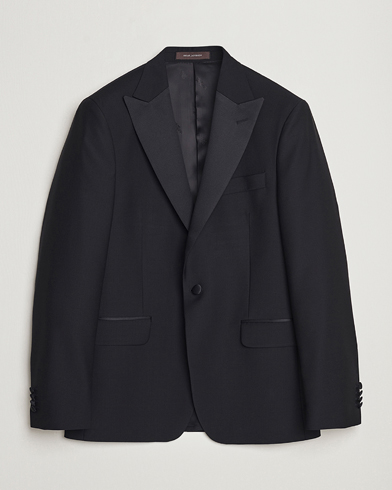 Sunflower Shawl Collar Tuxedo Jacket Black at CareOfCarl.com
