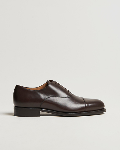 Crockett & Jones Hallam Oxford Dark Brown Calf at CareOfCarl.com