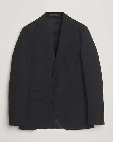 Oscar Jacobson Ego Wool Blazer Black – Black