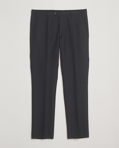Oscar Jacobson Dandy Wool Trousers Grey - Size: 54