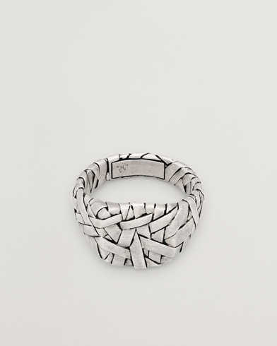 LE GRAMME Ribbon Brushed Ring Sterling Silver 7g at CareOfCarl.com