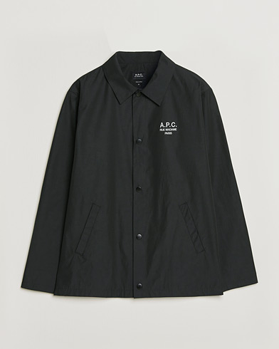A.P.C. Rue Madame Coach Jacket Black – Black