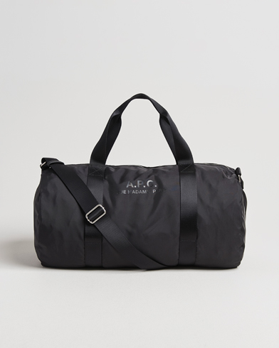 A.P.C. Backstage Nylon Cordura Gym Bag Black – Black
