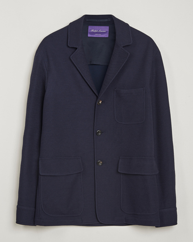 Ralph Lauren Purple Label Double Breasted Flannel Sportcoat Dark