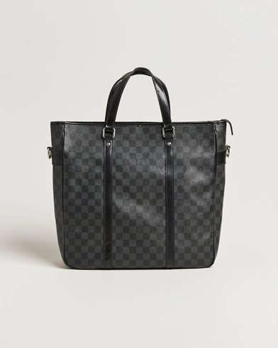 Louis Vuitton Pre-Owned Tadao Tote Bag Damier Graphite – Grey