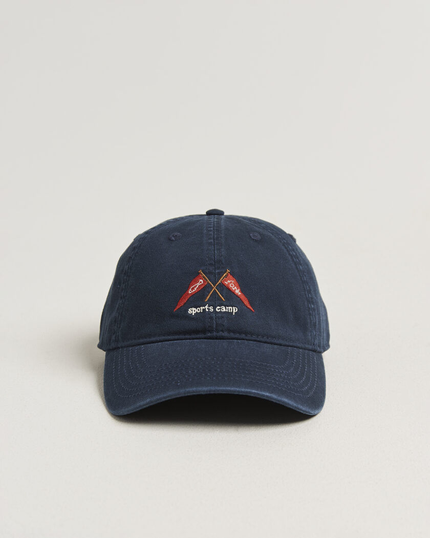 Forét Pennant Washed Cap Navy – Blue