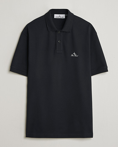 Gran Sasso Cotton Textured Knitted Polo Light Blue at CareOfCarl.com