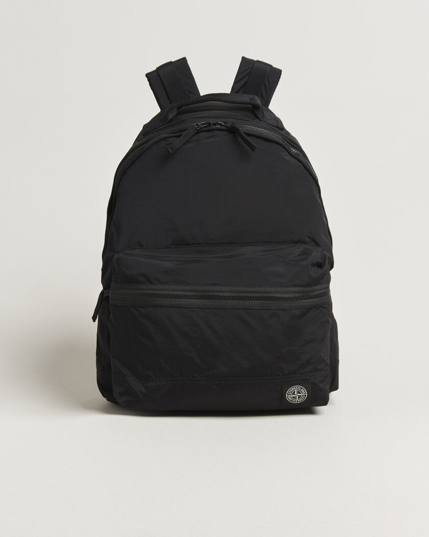 Stone Island Nylon Metal Backpack Black – Black
