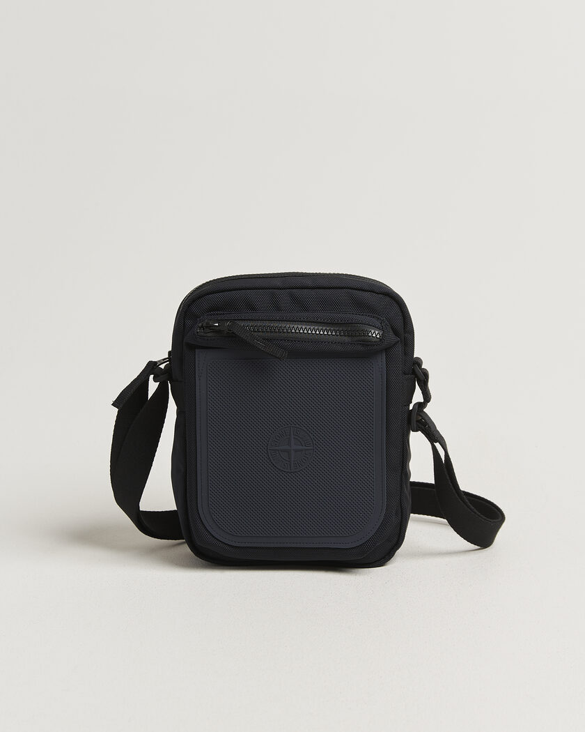 Stone Island Nylon Panama Cross Body Pouch Navy – Blue