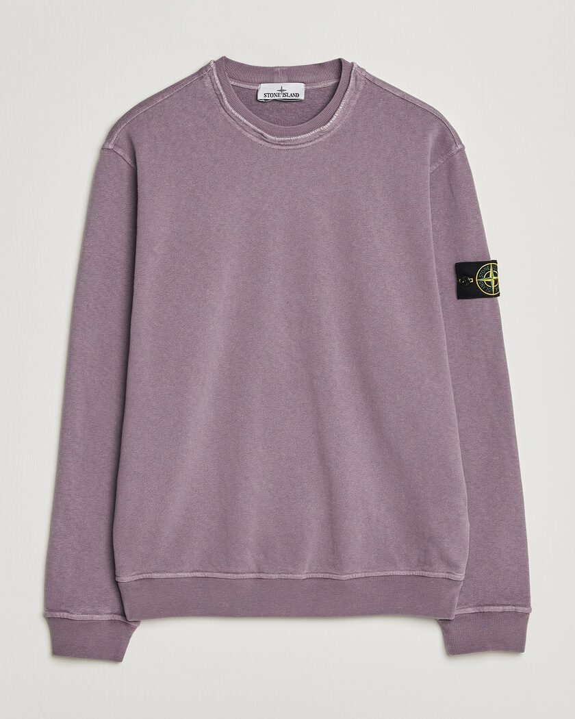 Maison Kitsuné Tricolor Fox Sweatshirt Grey Melange at CareOfCarl.com