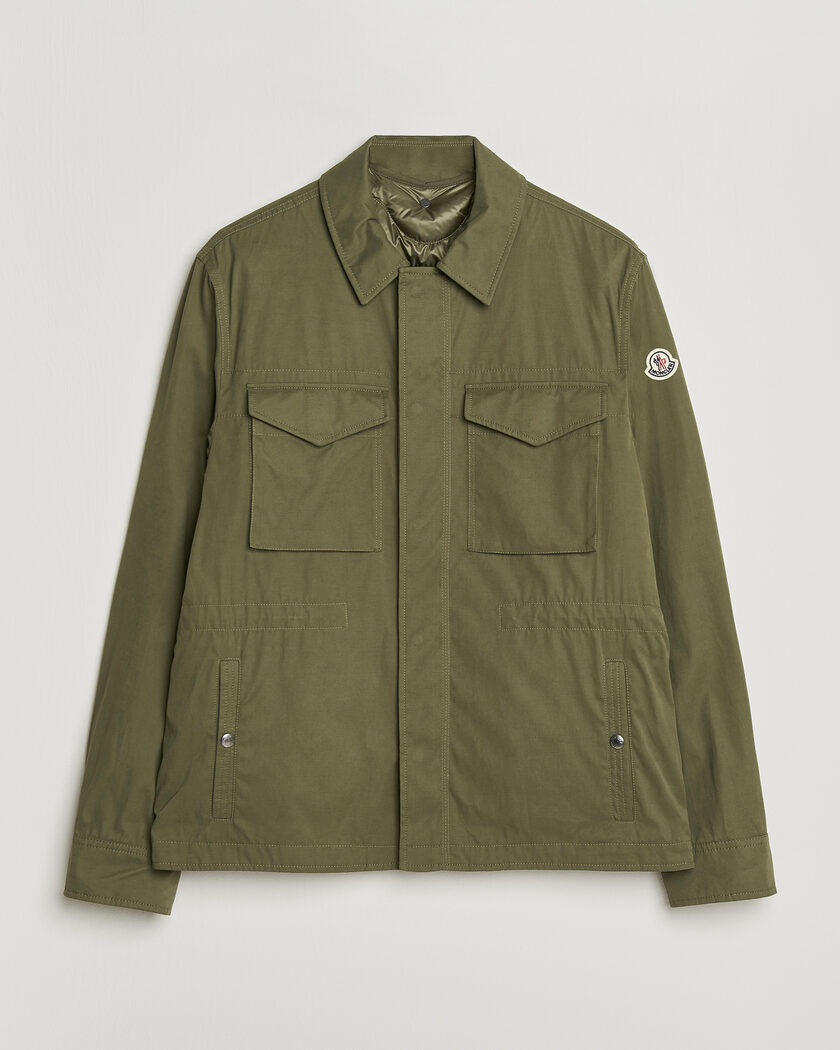 Stone Island David-TC Padded Field Jacket Olive at CareOfCarl.com
