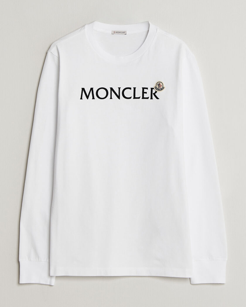 MONCLER HYKE Tシャツ 4 Moncler Hyke Long Sleeve T-Shirt White at CareOfCarl.com