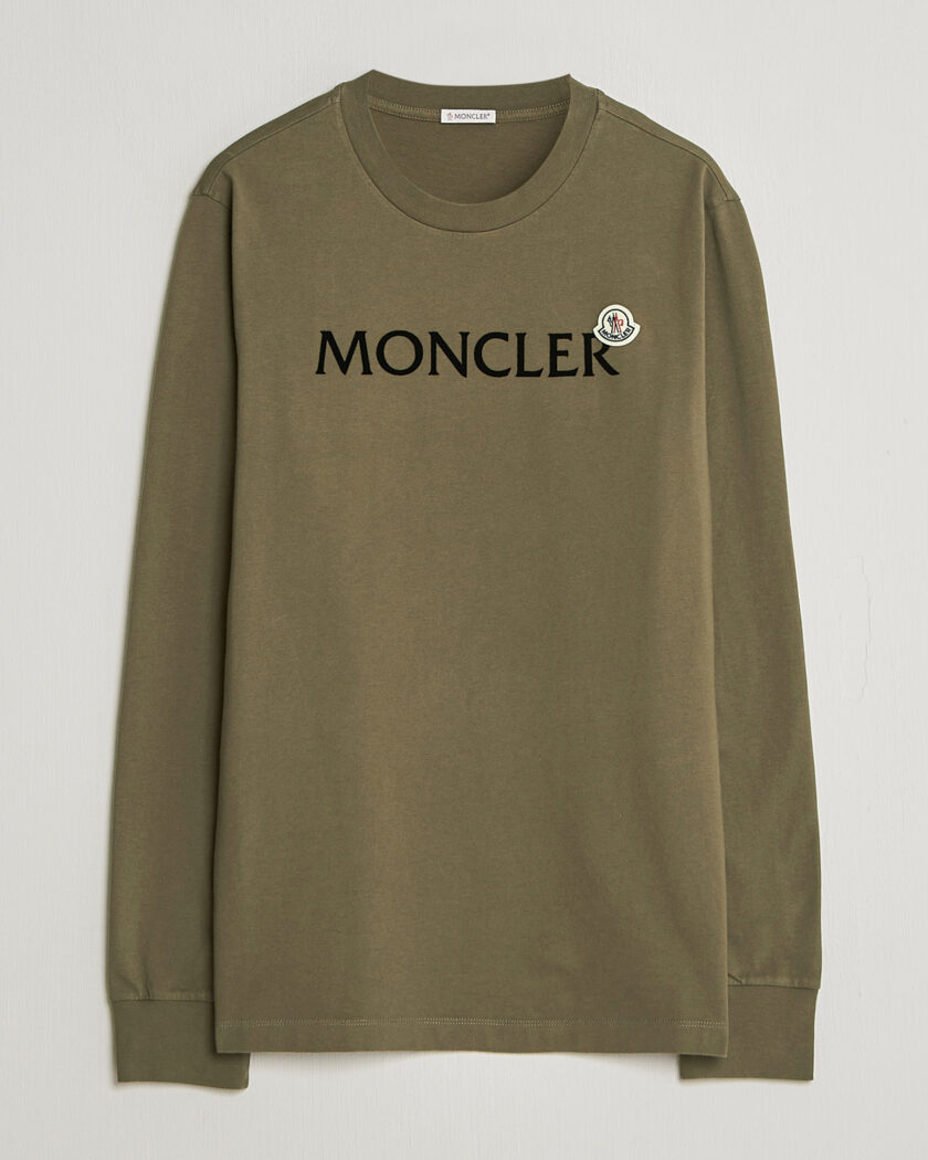 4 Moncler Hyke Long Sleeve T-Shirt White at CareOfCarl.com