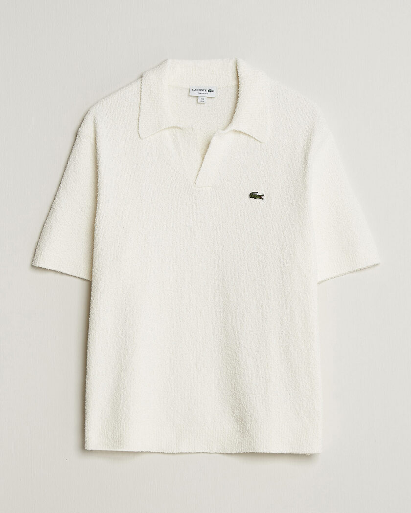 BEAMS PLUS Half Zip Light Fleece Polo Oatmeal at CareOfCarl.com