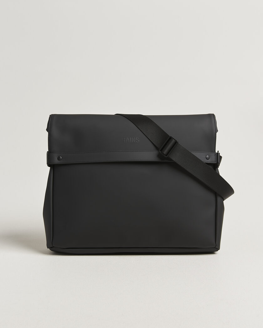 RAINS OTG Messenger Bag Black – Black