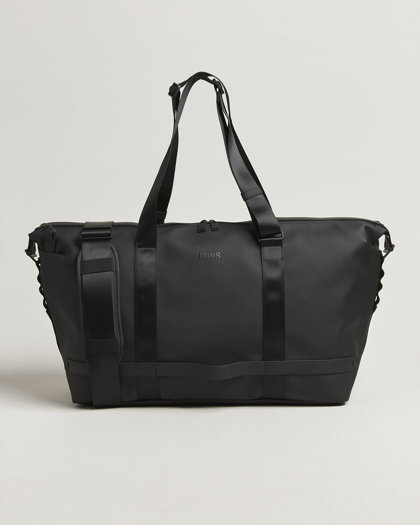 RAINS OTG Weekendbag Black – Black