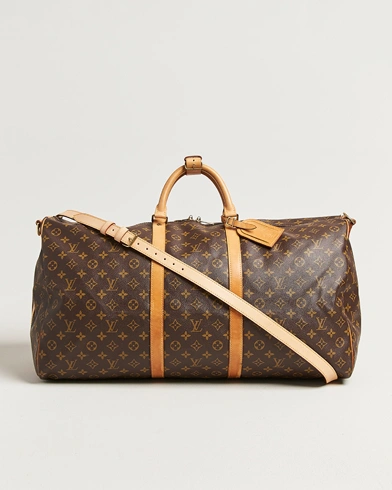 Louis Vuitton Pre-Owned Keepall Bandouliére 60 Monogram – Brown