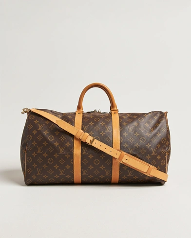 Louis Vuitton Pre-Owned Keepall Bandouliére 50 Monogram – Brown