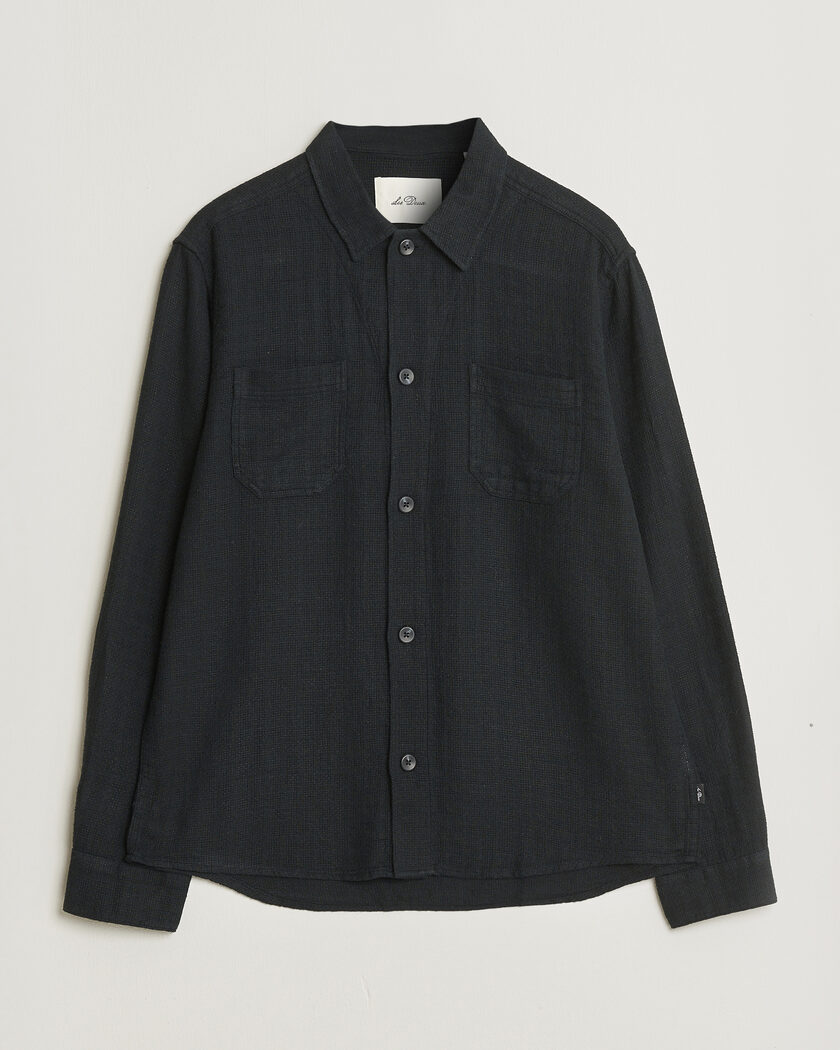 LES DEUX Hamilton Overshirt Black – Black