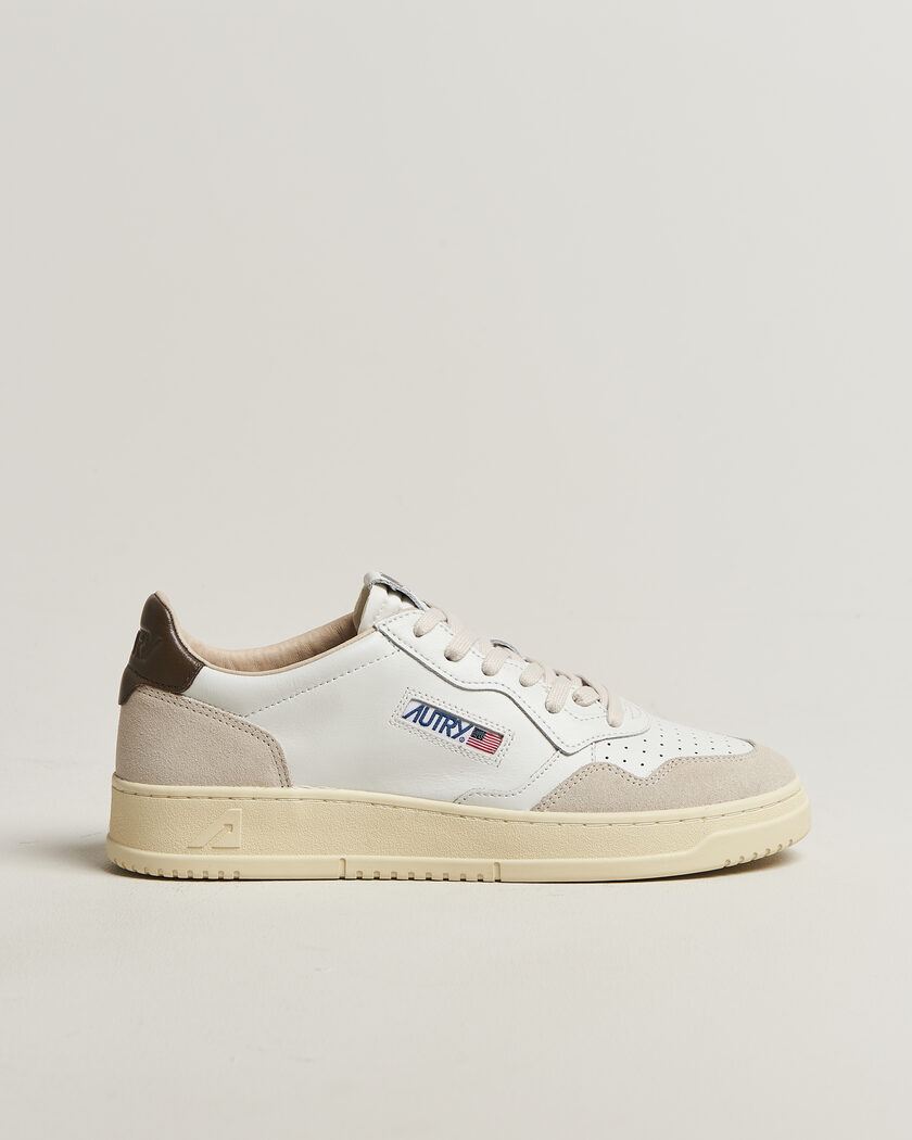 Autry Medalist Low Sneaker White/Teak – White