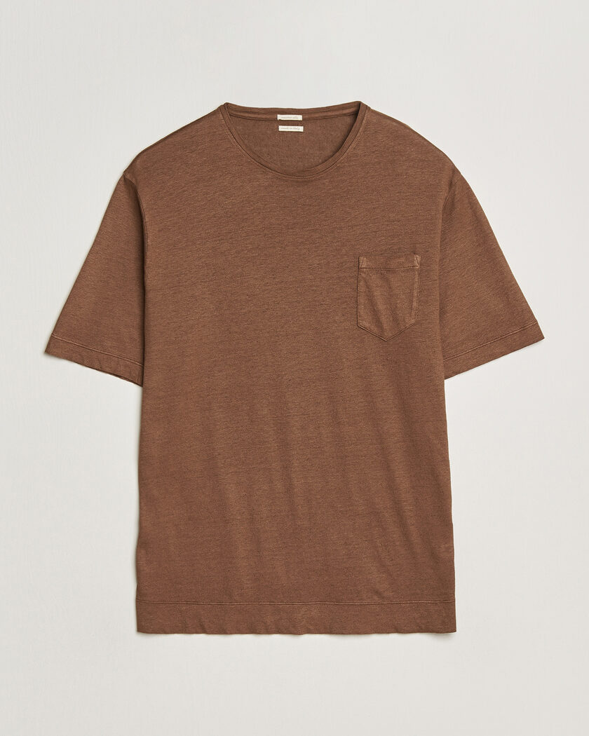 Giorgio Armani Jersey Chevron T-Shirt Taupe at CareOfCarl.com