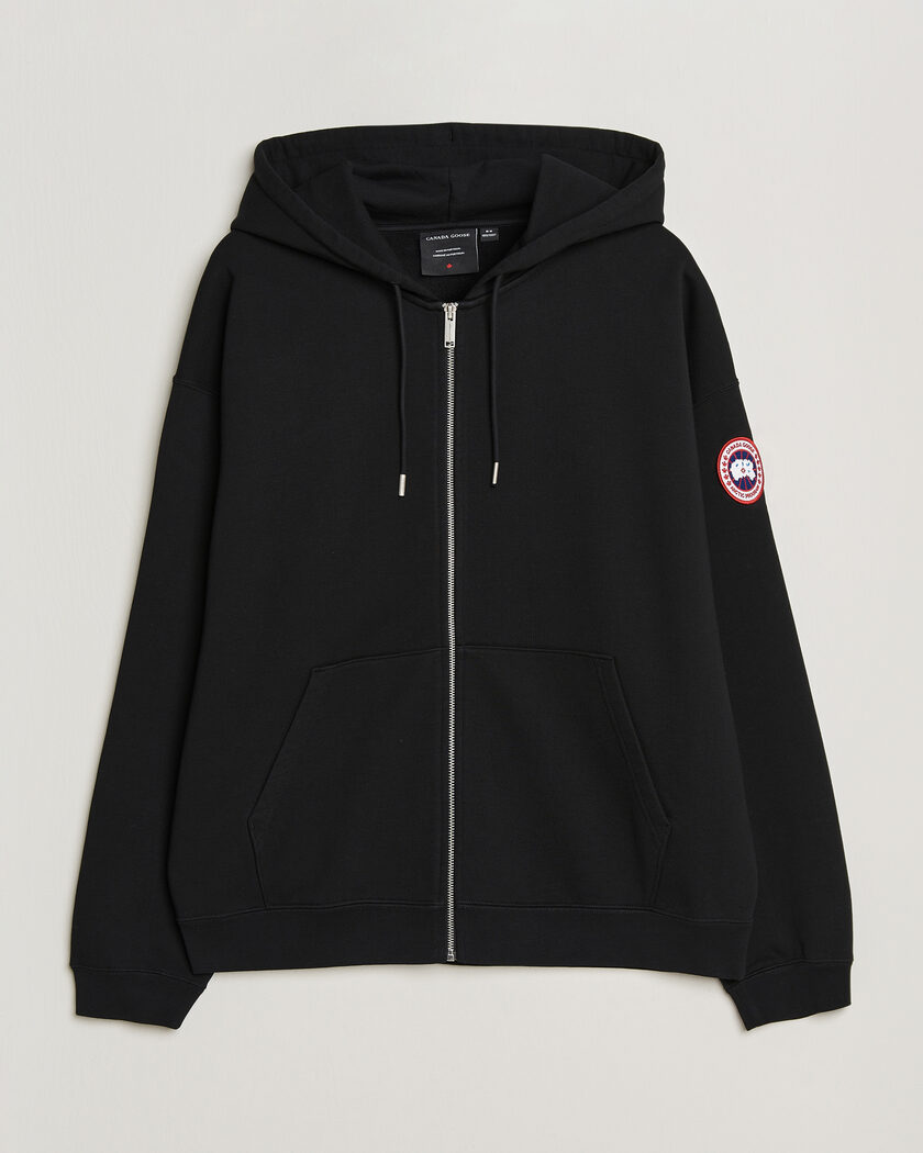 C.P. Company Knitted Full Zip Hood White/Grey at CareOfCarl.com