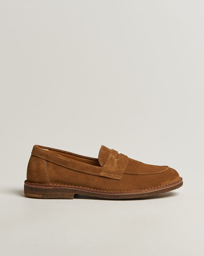 Loake 1880 Imperial Penny Loafer Dark Brown at CareOfCarl.com