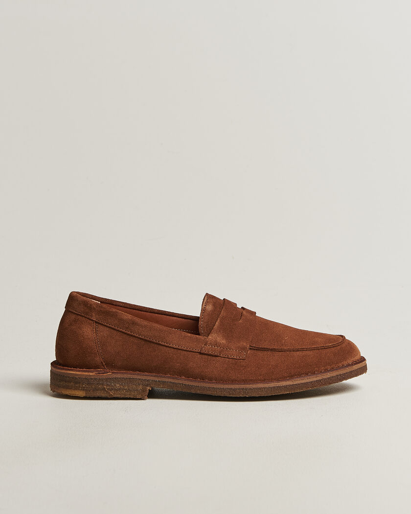 Astorflex Sadelflex Loafers Brown Suede – Brown