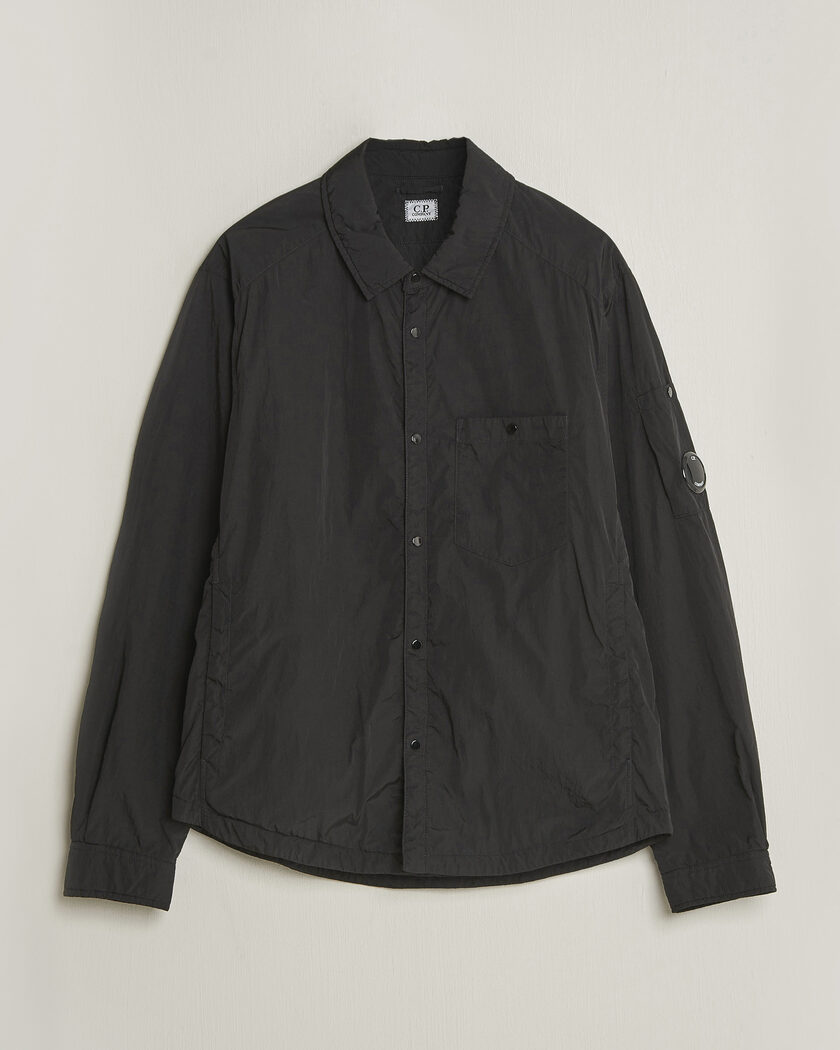 Jil Sander Denim Shirt Jacket Black at CareOfCarl.com