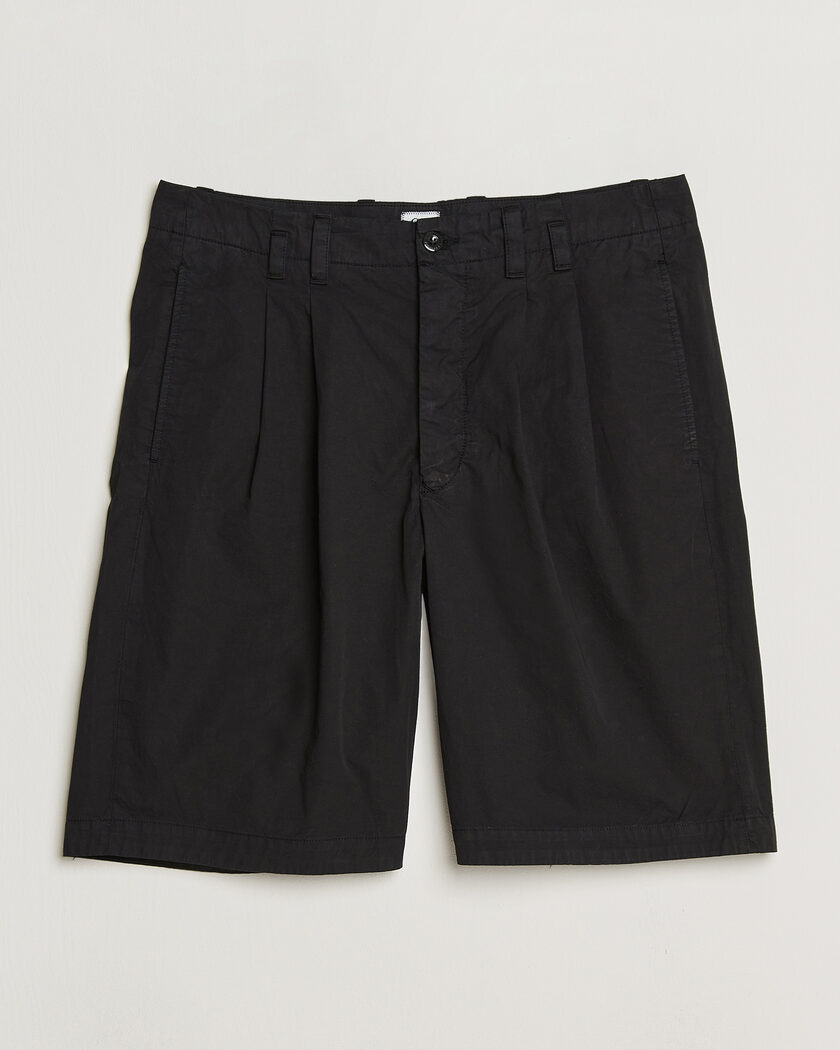 orSlow Summer Fatigue Shorts Washed Black at CareOfCarl.com