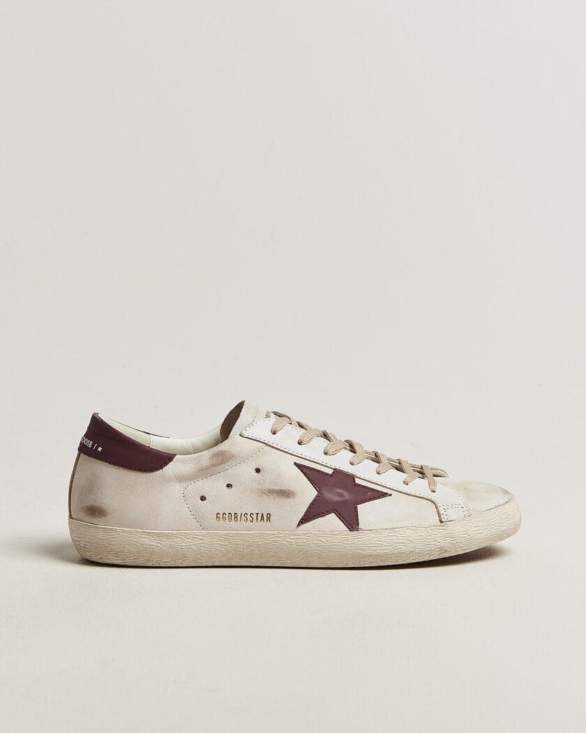 Golden Goose Super-Star Sneakers White/Red – White