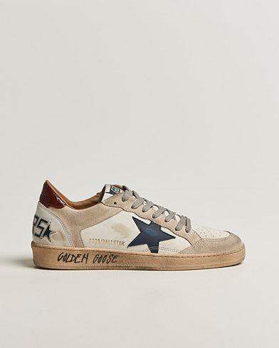 Golden Goose Ball Star Sneakers White/Beige – White