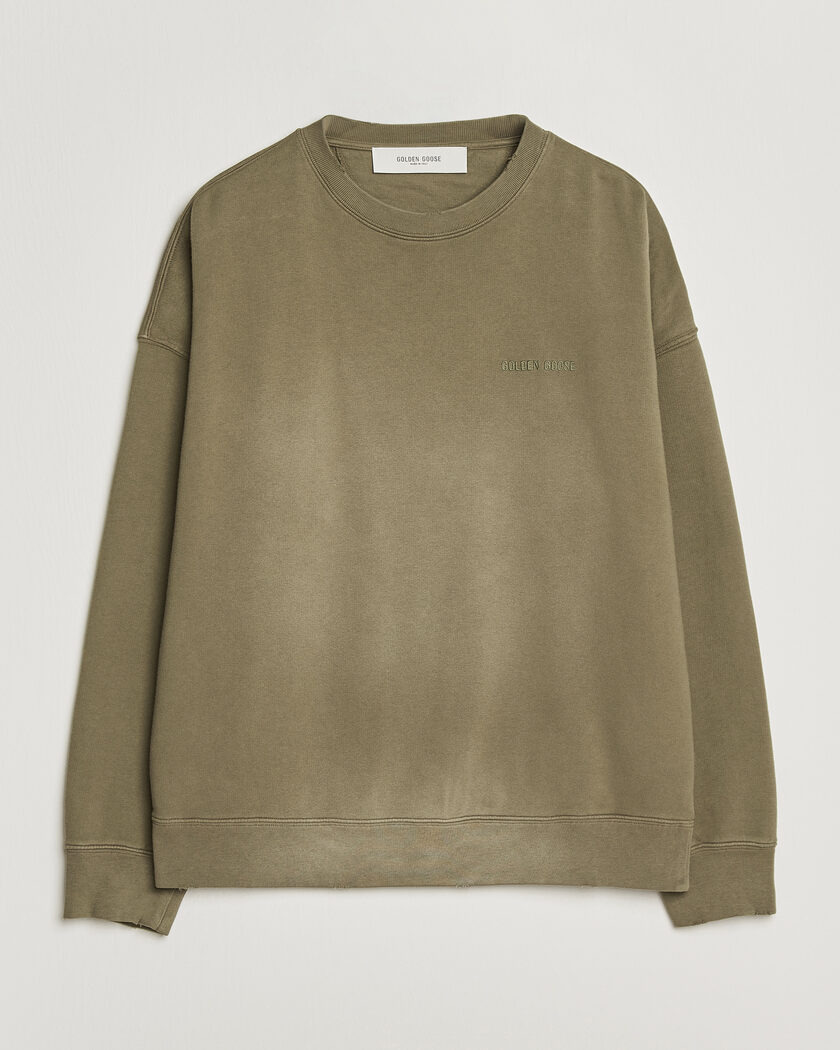 BEAMS PLUS Japanese Crewneck Sweatshirt Off White at CareOfCarl.com