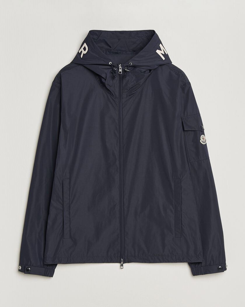 Moncler Grimpeurs Hooded Jacket Navy at CareOfCarl.com