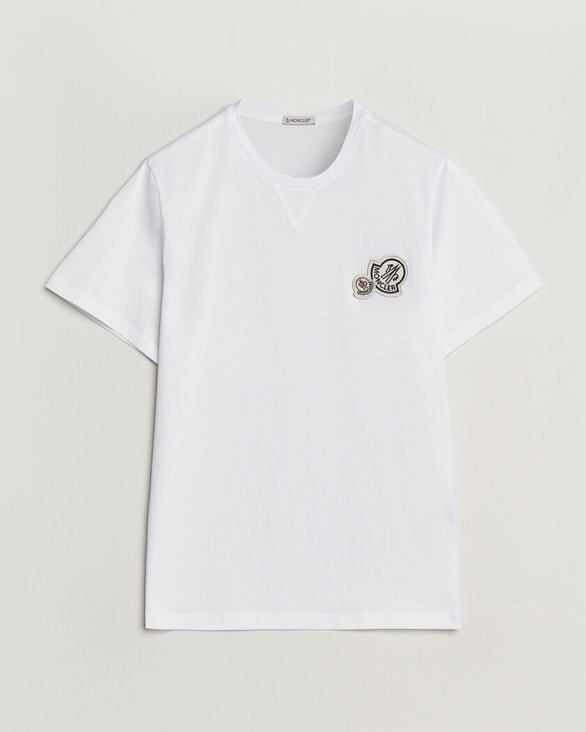 Thom Browne Relaxed Fit Short Sleeve T-Shirt White at CareOfCarl.com