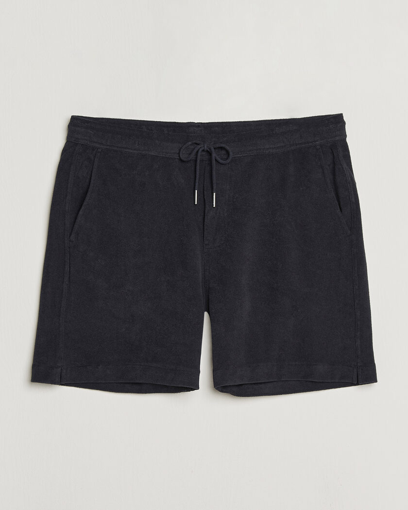Morris Delon Terry Shorts Navy – Blue
