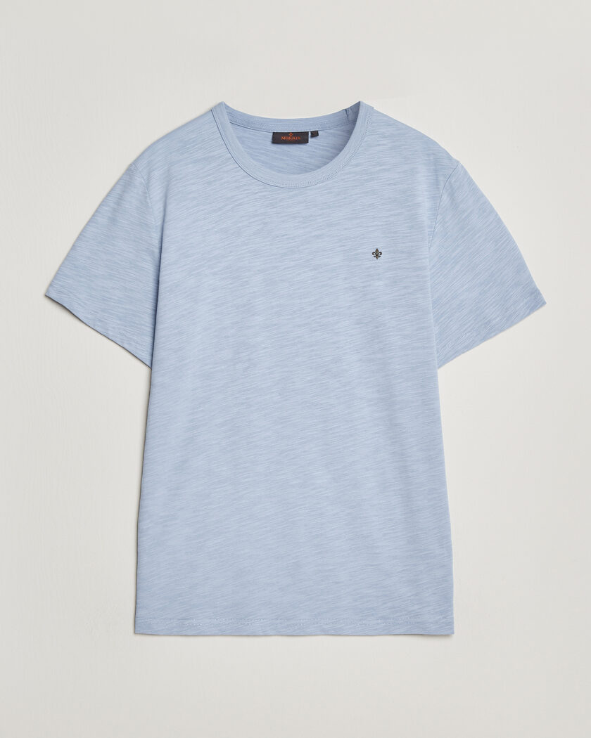 Morris Watson Slub T-Shirt Light Blue – Blue