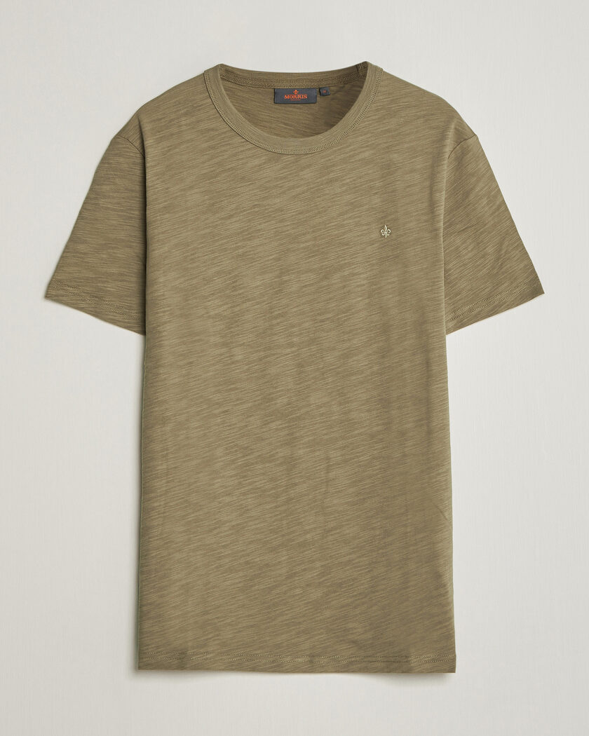 Morris Watson Slub T-Shirt Olive – Green