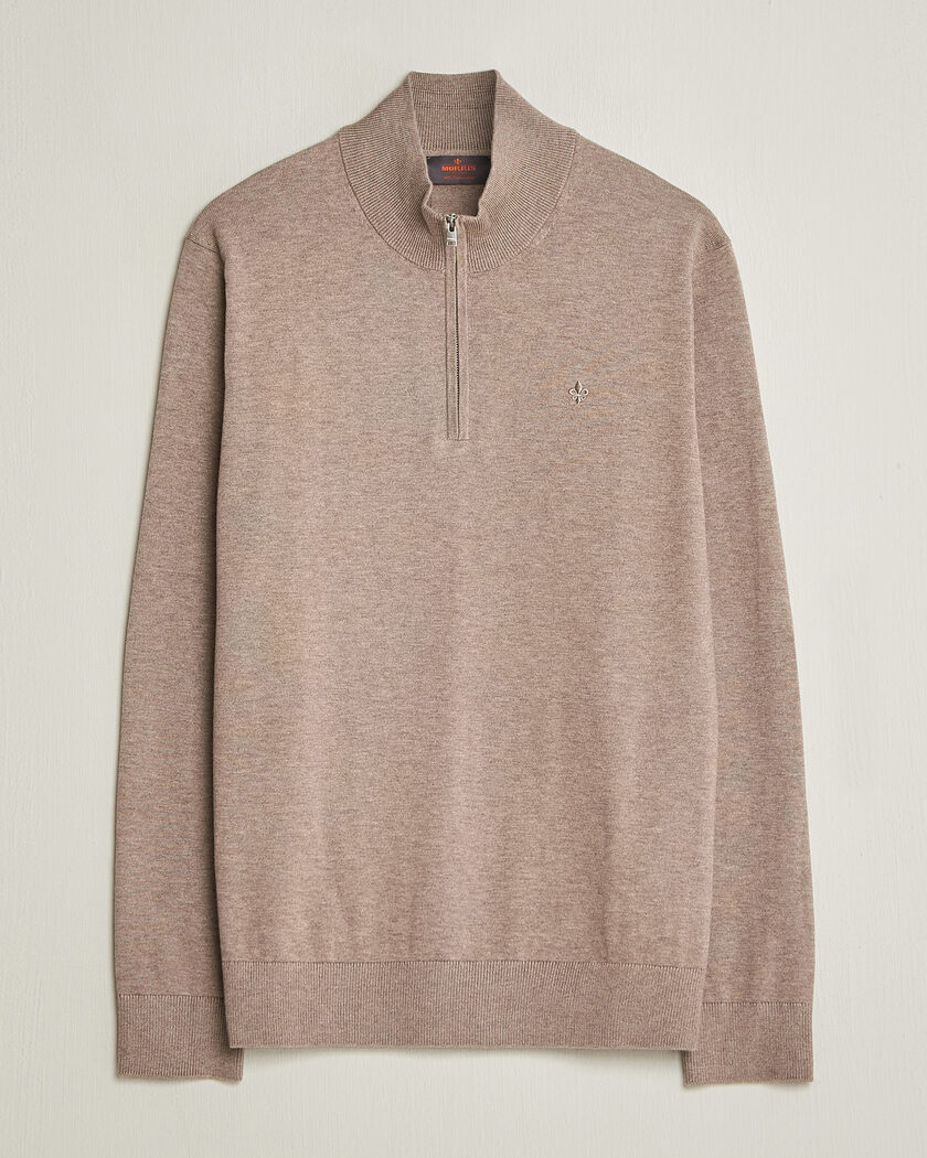 Polo Ralph Lauren Textured Half-Zip Pistachio Green at CareOfCarl.com