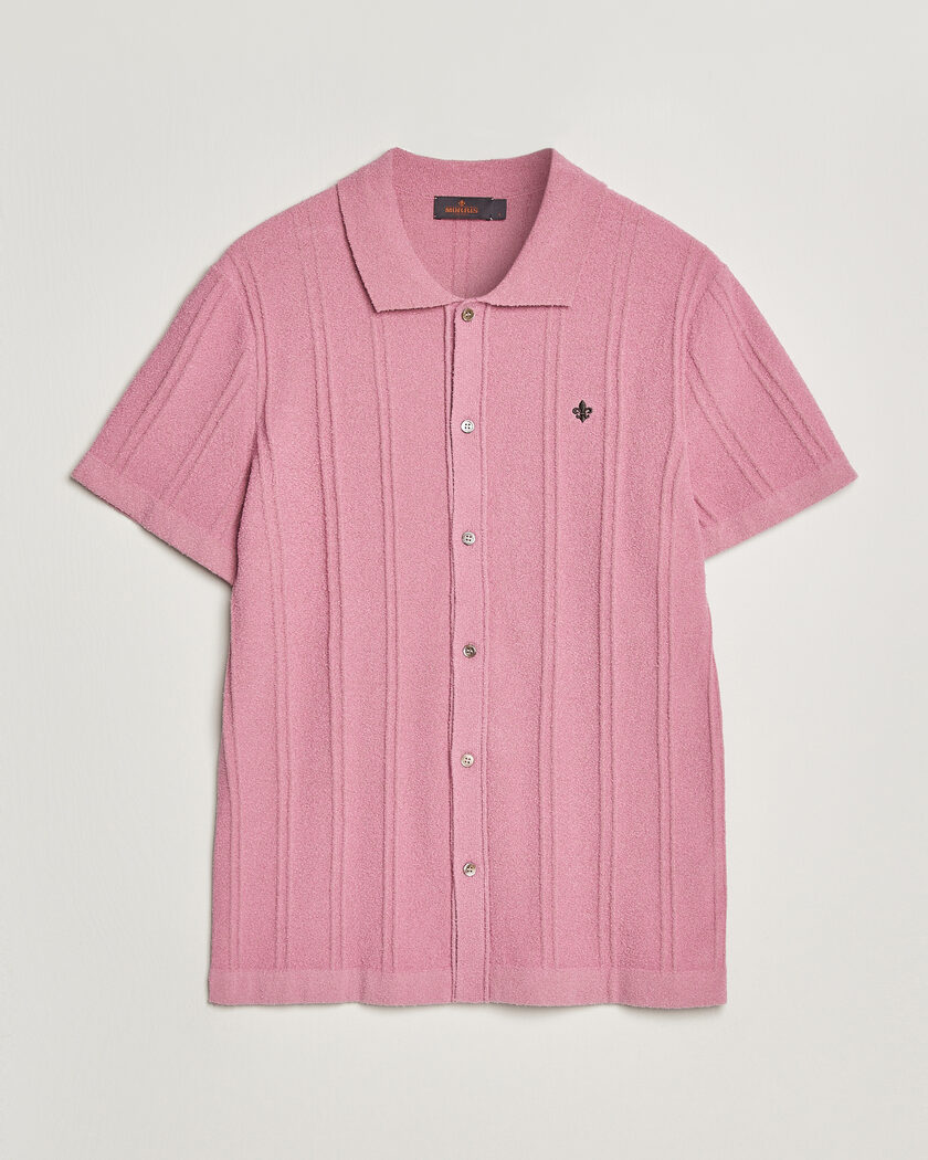 Les Deux Lesley Embroidery Short Sleeve Shirt Black at CareOfCarl.com