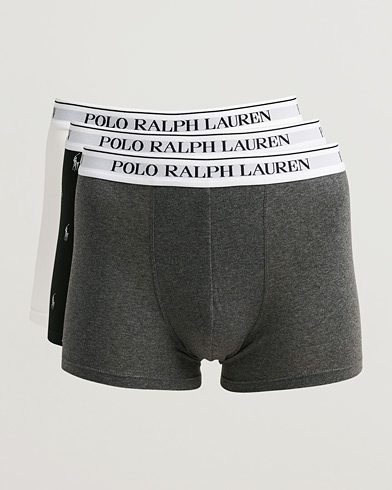 Polo Ralph Lauren 3-Pack Trunk White/Grey/Black – Multi-colour