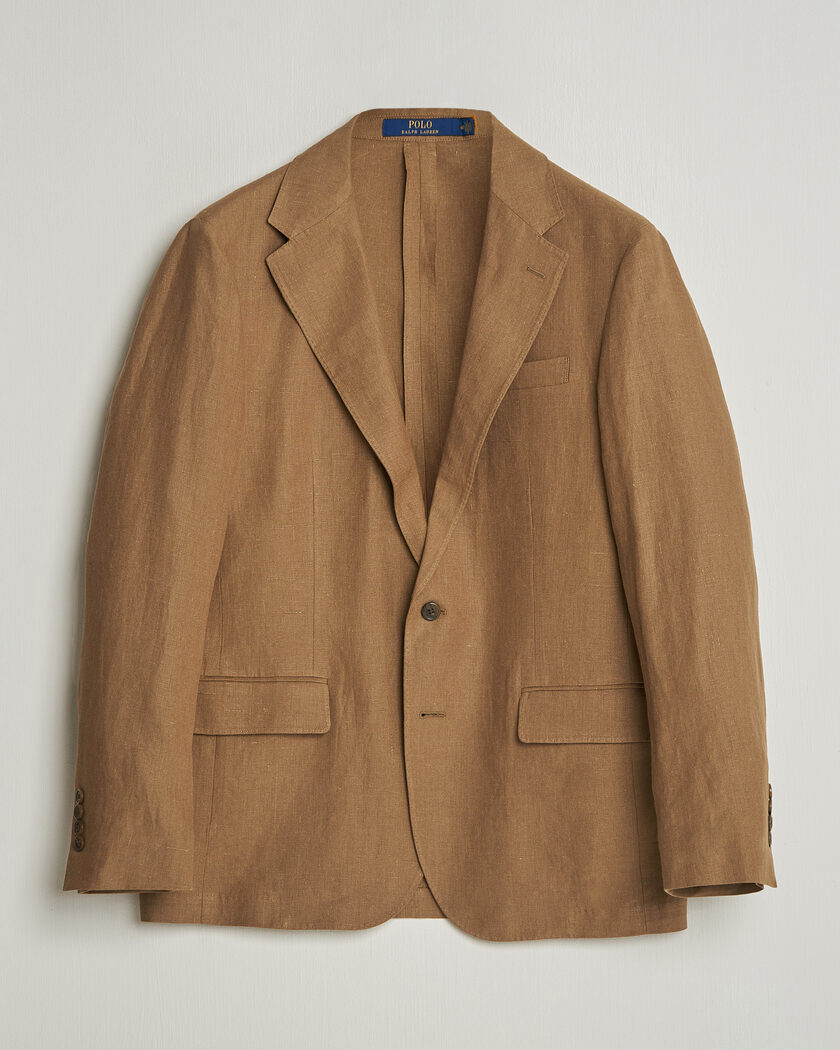 Boglioli K Jacket Linen Blazer Sage Green at CareOfCarl.com