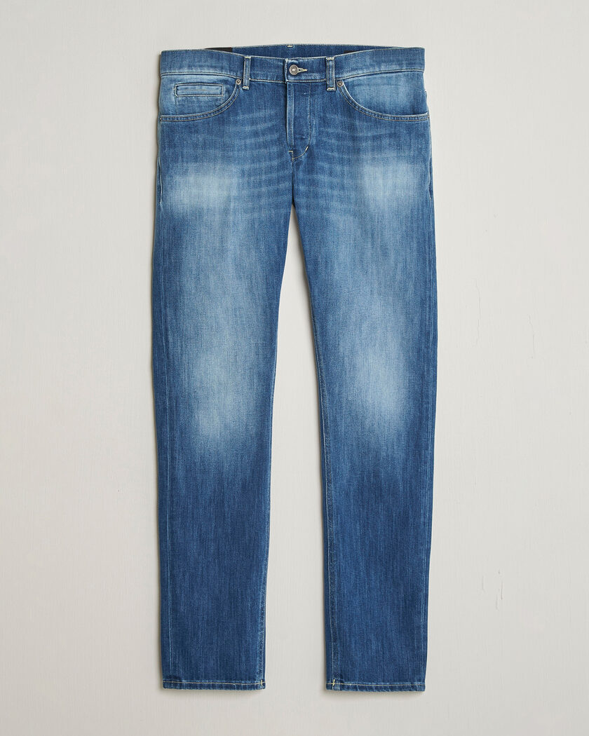 RRL Slim Fit 5-Pocket Denim Once Washed at CareOfCarl.com
