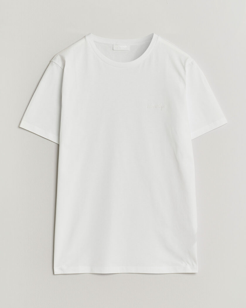 Zimmerli of Switzerland Sea Island Cotton Crew Neck T-Shirt White