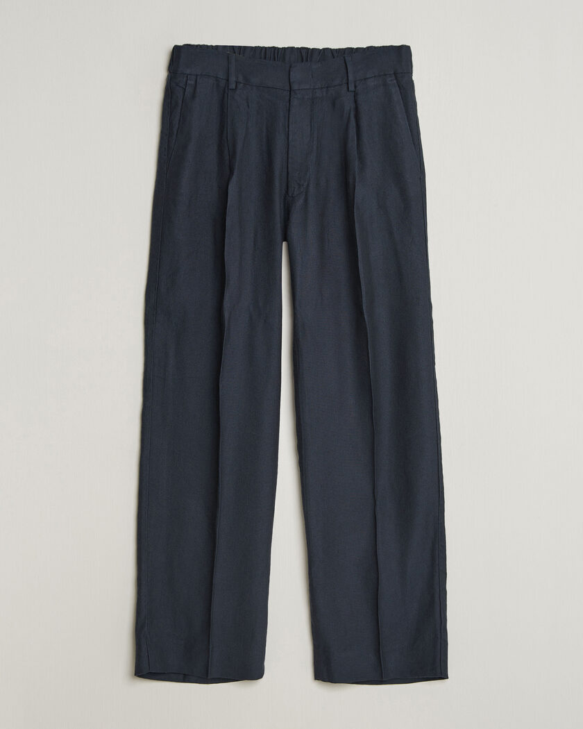 Thom Browne Packable Ripstop Trousers Navy at CareOfCarl.com
