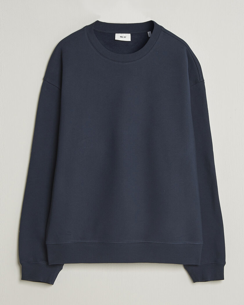 Lacoste Crew Neck Sweatshirt Navy Blue at CareOfCarl.com
