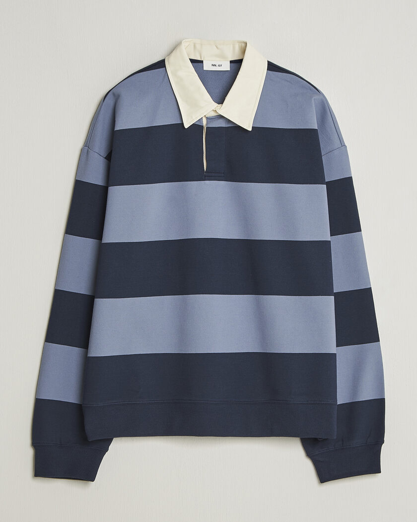 Polo Ralph Lauren Jersey Striped Rugger Navy/Green at CareOfCarl.com