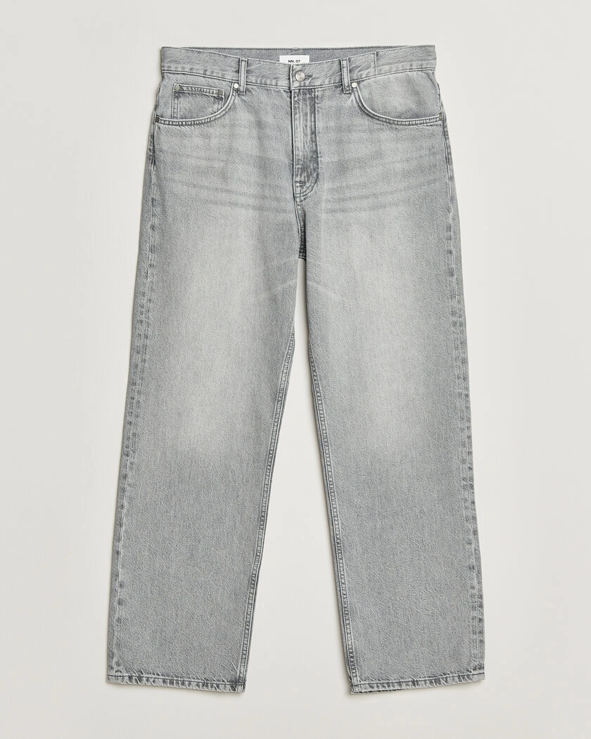 NN07 Otis Loose Fit Jeans Medium Grey – Grey