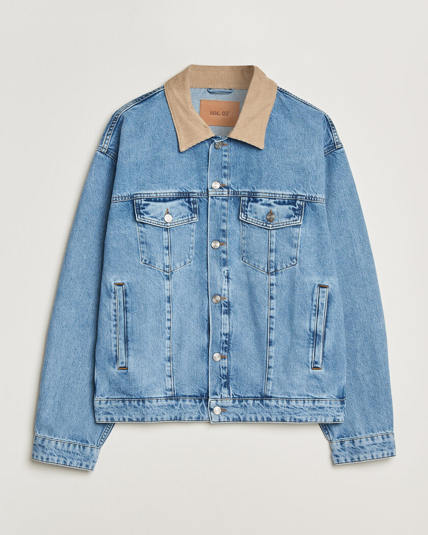 NN07 Roy Denim Jacket Vintage Blue – Blue